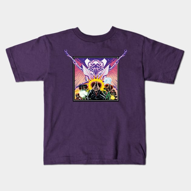 Phly-Force! Kids T-Shirt by ThirteenthFloor